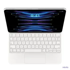 Клавиатура беспроводная Apple Magic Keyboard для iPad Pro 12.9 2021, MJQL3, белый