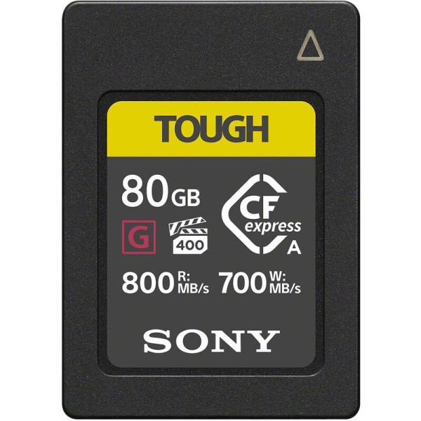 Карта памяти Sony TOUGH CFexpress Type A 80 Гб R/W 800/700 МБ/с CEAG80T