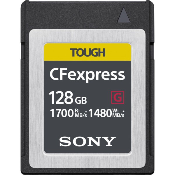 Карта памяти Sony TOUGH CFexpress Type B 128 Гб R/W 1700/1480 МБ/с CEBG128/J
