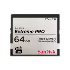 Карта памяти SanDisk Extreme PRO CFast 2.0 64 Гб до 525 МБ/с VPG-130 SDCFSP-064G-G46D