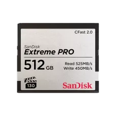 Карта памяти SanDisk Extreme PRO CFast 2.0 512 Гб до 525 МБ/с VPG-130 SDCFSP-512G-G46D
