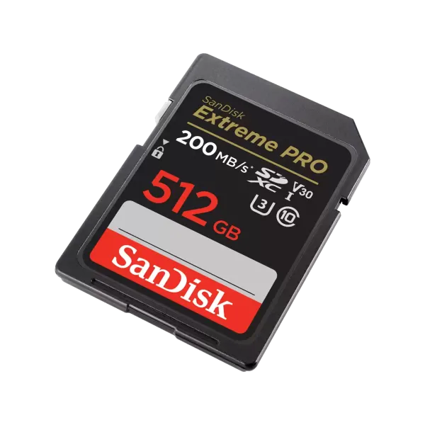Карта памяти SanDisk Extreme Pro SDXC 512 Гб UHS-I (200R/140W) до 200 МБ/с SDSDXXD-512G-GN4IN