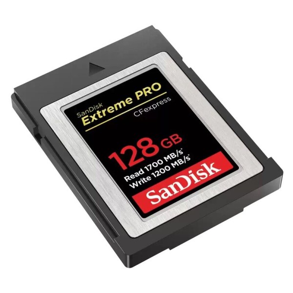 Карта памяти SanDisk Extreme Pro CFexpress Type 128 Гб R/W 1700/1200 МБ/с SDCFE-128G