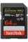 Карта памяти SanDisk Extreme Pro SDXC UHS-I V30 64 Гб R/W 200/90 МБ/с SDSDXXU-064G-GN4IN