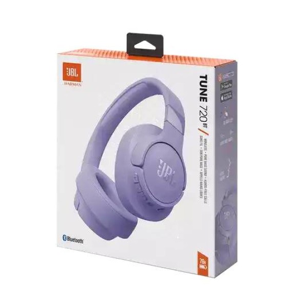 Беспроводные наушники JBL Tune 720BT, Purple, фиолетовый