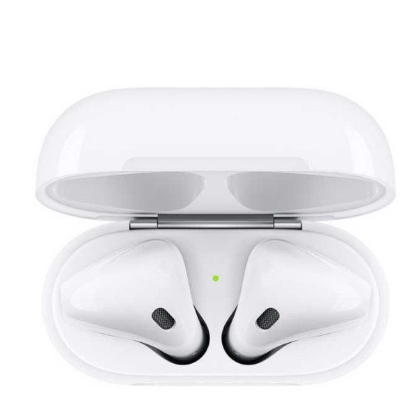 Беспроводные наушники Apple AirPods 2 (с зарядным футляром) MV7N2, White, белый