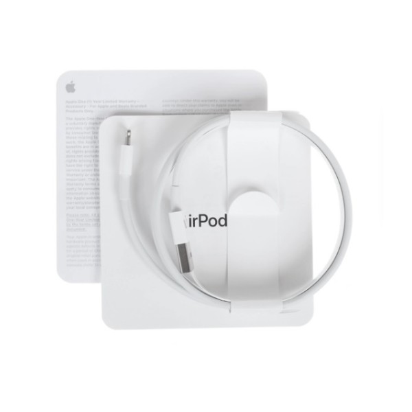 Беспроводные наушники Apple AirPods 2 (с зарядным футляром) MV7N2, White, белый