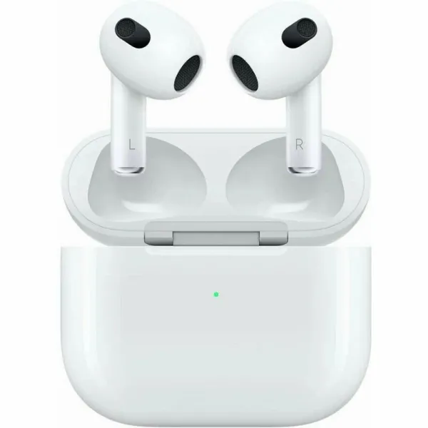 Беспроводные наушники Apple AirPods 3 (MPNY3) с зарядным кейсом Lightning, белые