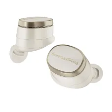 Беспроводные наушники Bowers Wilkins Pi8, Dove White, белый с золотом