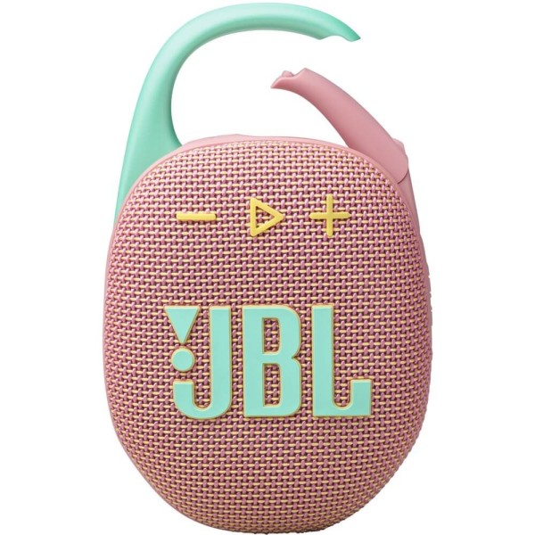 Портативная акустика JBL Clip 5, Pink, розовый