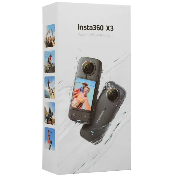 Экшн-камера Insta 360 X3, черный