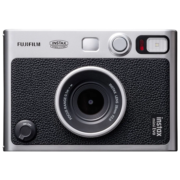 Фотоаппарат моментальной печати Fujifilm Instax Mini Evo, Black, черный
