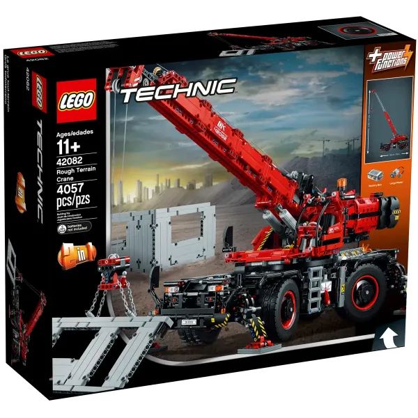 Конструктор LEGO Technic 42082 Rough Terrain Crane Подъёмный кран для пересечённой местности