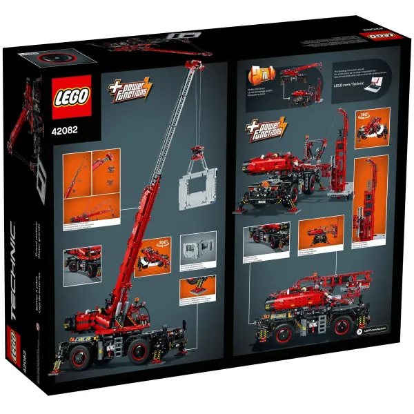 Конструктор LEGO Technic 42082 Rough Terrain Crane Подъёмный кран для пересечённой местности