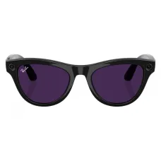 Умные очки Ray-Ban Meta Skyler (150-52), Black/AmethystTransitions, глянцевый черный/аметистовые фотохромные