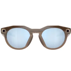 Умные очки Oakley Meta HSTN (145-51), Brown Smoke/PRIZM Deep Water Polarized, коричневый дымчатый/поляризованные глубокой воды