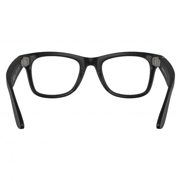 Умные очки Ray-Ban Wayfarer (150-50), Matte Black/Transitions Graphite Green, матовый черный/графитово-зеленые фотохромные