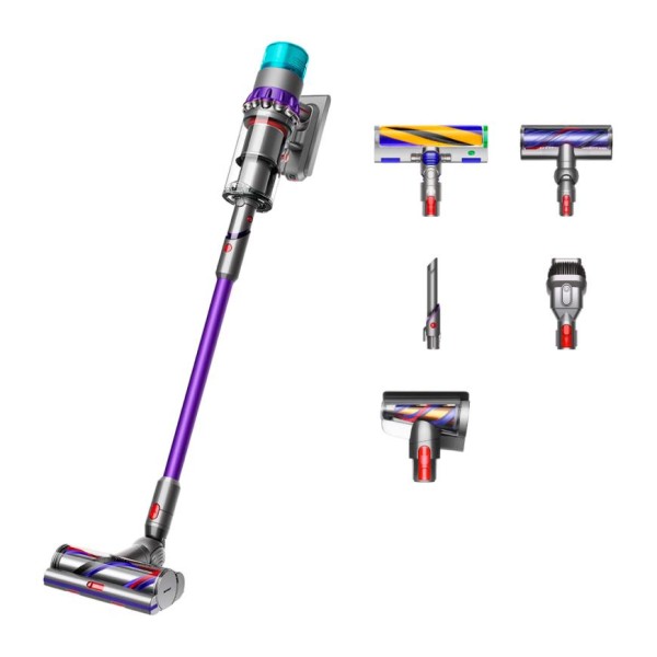 Пылесос Dyson Gen5 Detect Absolute SV23, Iron/Purple, Железный/Фиолетовый