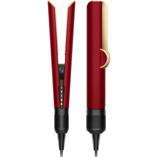 Выпрямитель для волос Dyson Airstrait HT01, Red Velvet / Gold, Красный бархат/Золото