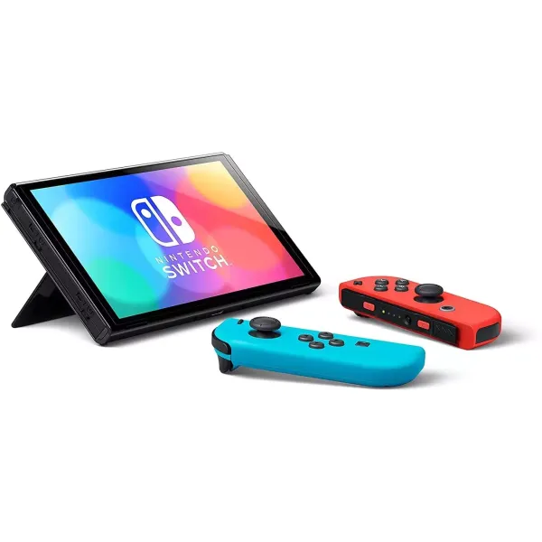 Игровая приставка Nintendo Switch (OLED model), 64 Gb, Neon