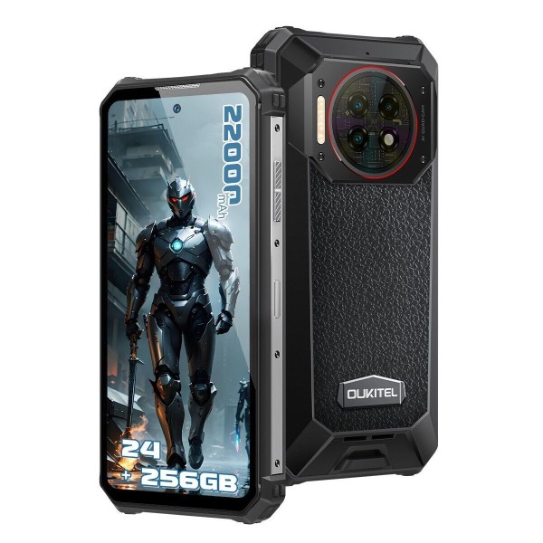 Смартфон Oukitel WP19 Pro, 8/256 ГБ, Black, чёрный