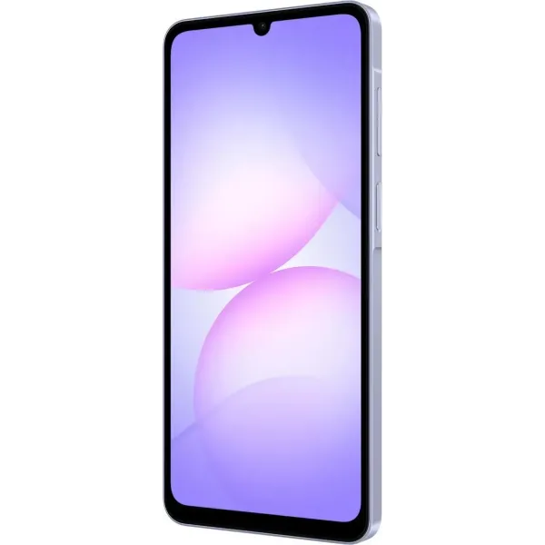 Смартфон Samsung Galaxy A07, 6/128 Гб, Light Violet, фиолетовый