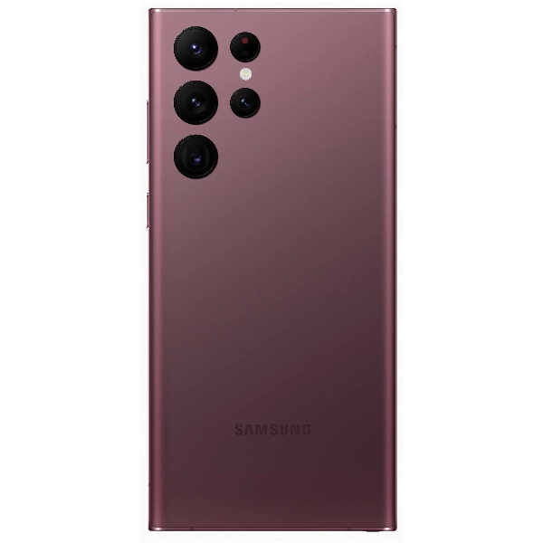 Смартфон Samsung Galaxy S22 Ultra, 12/256 GB, Dual: nano SIM + eSIM, бордовый
