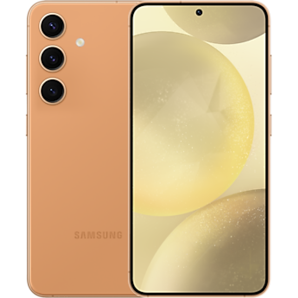 Смартфон Samsung Galaxy S24, 8/256 GB, Dual nano SIM+eSIM, оранжевый