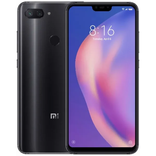 Смартфон Xiaomi Mi 8 Lite, 6/64 Гб, Black, черный