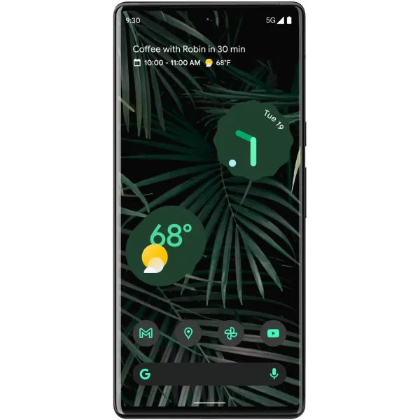 Смартфон Google Pixel 6 Pro, 12/128 ГБ, Stormy Black, чёрный