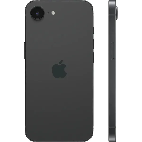 Смартфон Apple iPhone 16e 128 GB, Dual SIM (nano SIM), Black