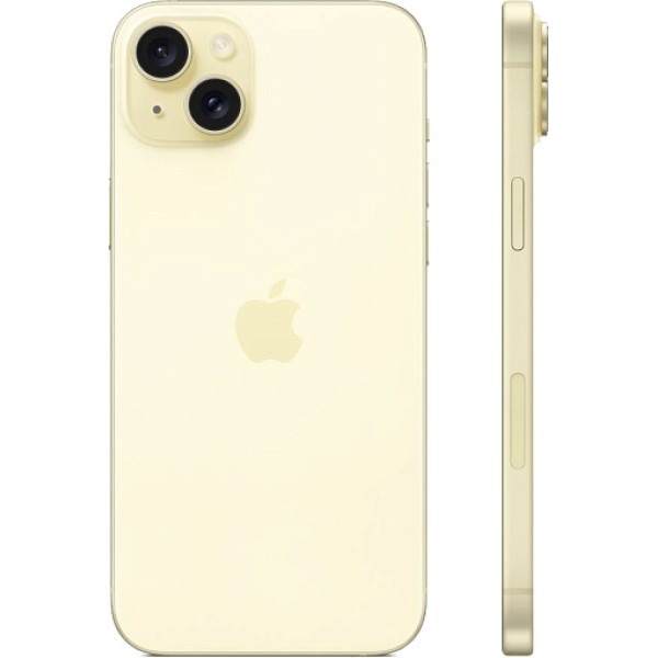 Смартфон Apple iPhone 15 Plus 128GB, (nano SIM+eSIM), Yellow