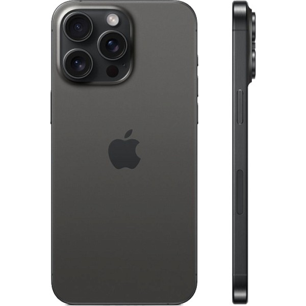 Смартфон Apple iPhone 15 Pro 128GB, Dual eSIM, Black Titanium