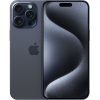 Смартфон Apple iPhone 15 Pro 128GB, Dual eSIM, Blue Titanium 