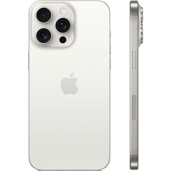 Смартфон Apple iPhone 15 Pro 128GB, Dual eSIM, White Titanium