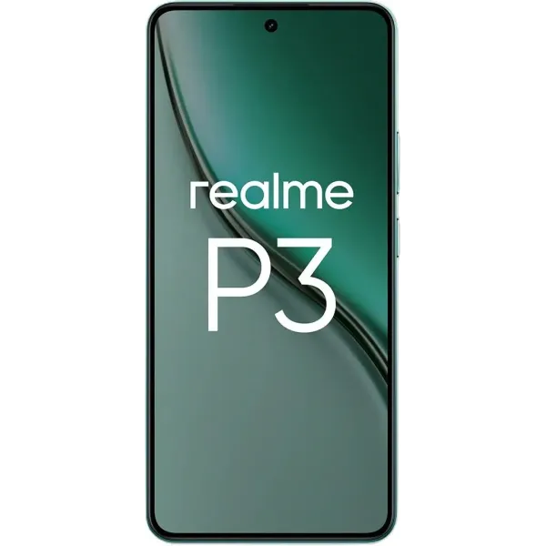 Смартфон Realme P3, 12/256 ГБ, Green, зелёный