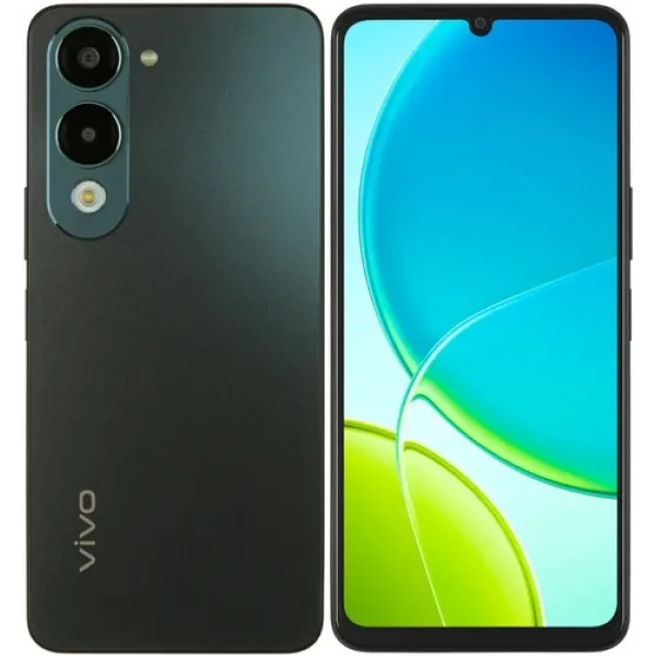 Смартфон Vivo Y04, 4/128 ГБ, Green, зелёный