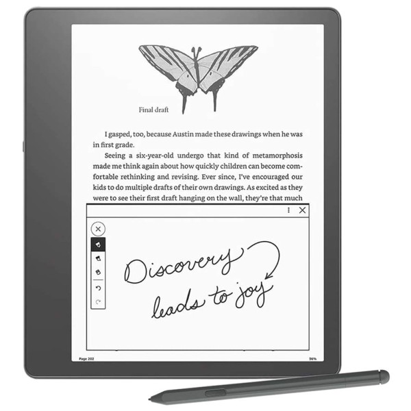 Планшет Amazon Kindle Scribe, 16 ГБ, Wi-Fi, Black, черный, со стилусом