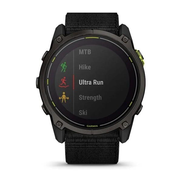 Умные часы Garmin Enduro 3 Sapphire Solar, Black, черный