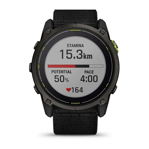Умные часы Garmin Enduro 3 Sapphire Solar, Black, черный