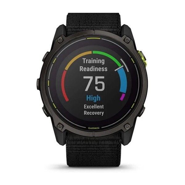Умные часы Garmin Enduro 3 Sapphire Solar, Black, черный