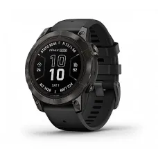 Смарт-часы Garmin Fenix 7 Pro Sapphire Solar, 51 мм, Bluetooth, Black Band, черный