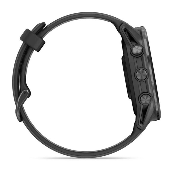 Смарт-часы Garmin Forerunner 970, 47 мм, Bluetooth, Carbon Gray with Black Case, угольно-серый с черным корпусом