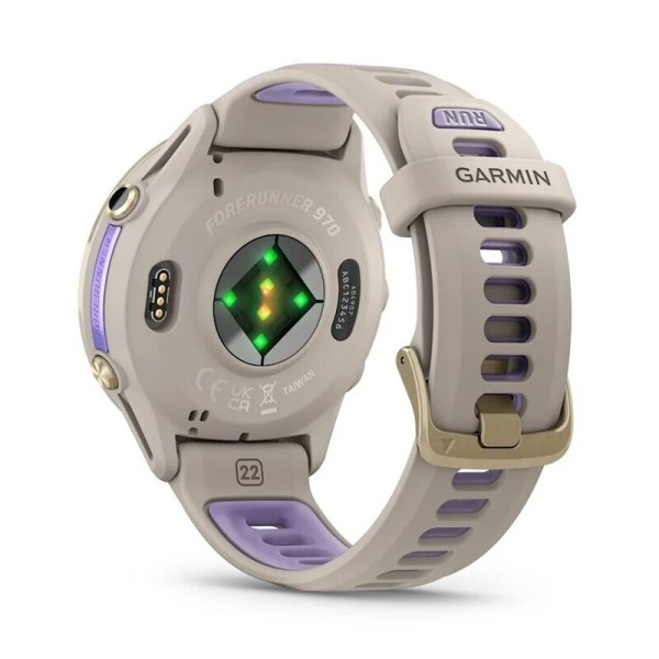 Смарт-часы Garmin Forerunner 970, 47 мм, Bluetooth, Soft Gold Violet, золотисто-фиолетовый