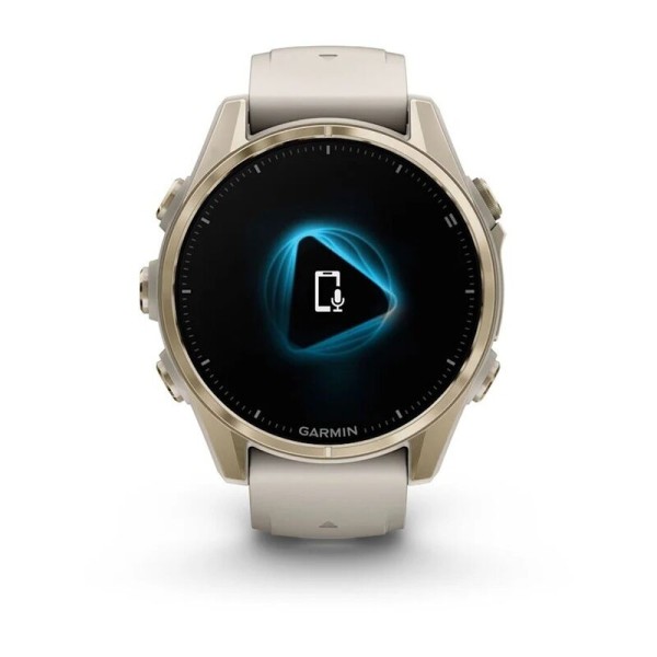Смарт-часы Garmin Fenix 8, 43 мм, Bluetooth, Amoled Sapphire Soft Gold, золотистый