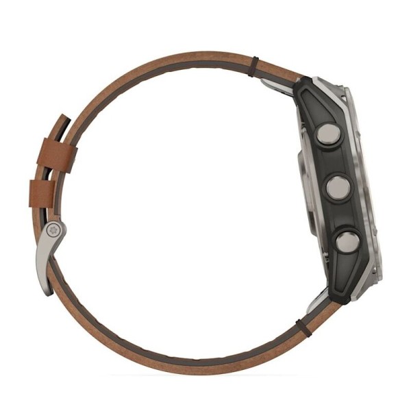 Смарт-часы Garmin Fenix 8, 51 мм, Bluetooth, Amoled Sapphire Titanium Graphite, титановый графитовый