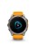 Смарт-часы Garmin Fenix 8, 51 мм, Bluetooth, Amoled Sapphire Titanium Spark Orange, титановый серый с оранжевым