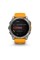 Смарт-часы Garmin Fenix 8, 51 мм, Bluetooth, Amoled Sapphire Titanium Spark Orange, титановый серый с оранжевым