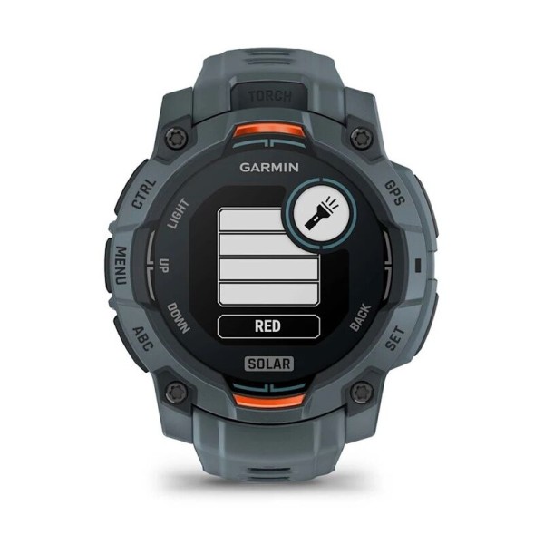 Смарт-часы Garmin Instinct 3 Solar, 45 мм, Bluetooth, Twilight, Серый