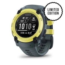 Смарт-часы Garmin Instinct E, 40 мм, Bluetooth, Electric Lime with Twilight Band, Лаймовый с серым ремешком